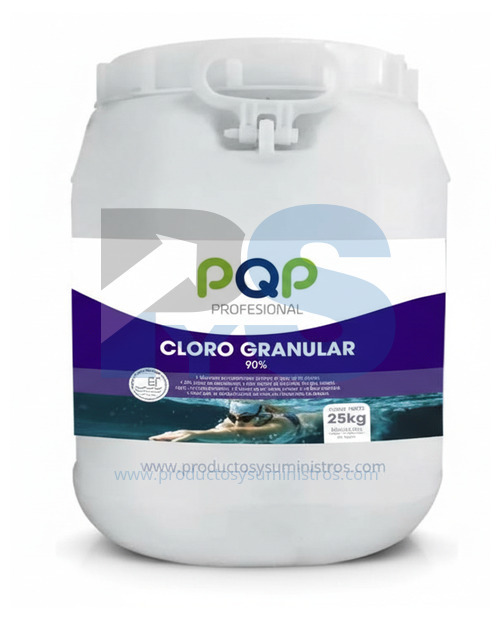 Cloro Granulado 90% PQP x 25Kg