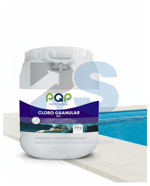 Cloro Granulado 90% PQP x 25Kg