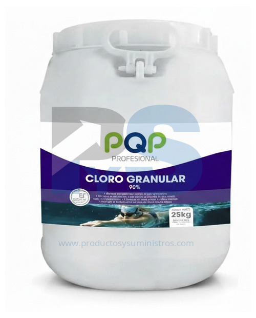 Cloro Granulado 90% PQP x 25Kg