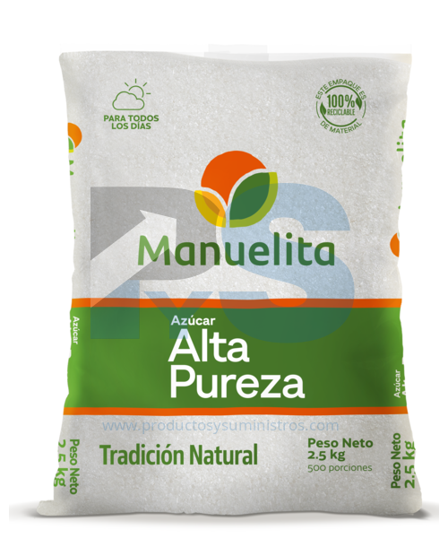 Azúcar Manuelita Blanca x 2.5 kg