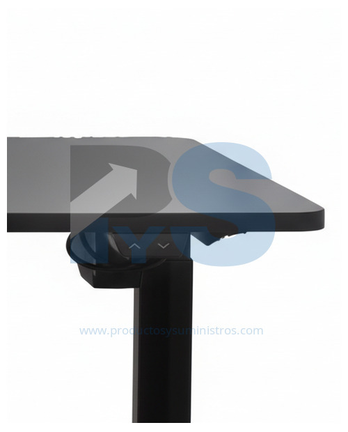 Escritorio Regulable en Altura Slide Negro