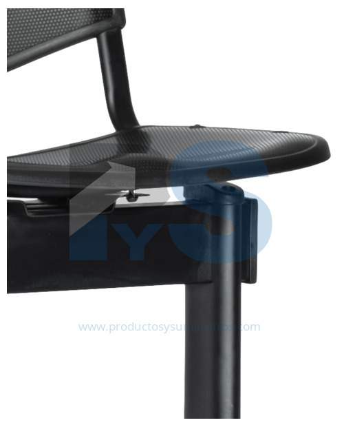 Silla Tándem Novaiso Plástica (3 Puestos) ENSAMBLADA