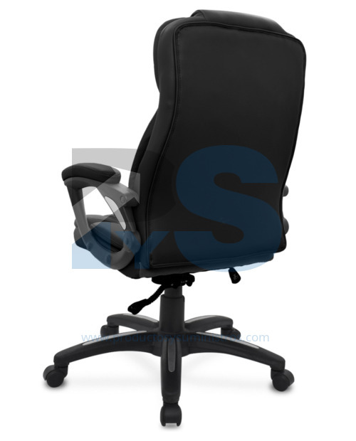 Silla City Cuerina Negro