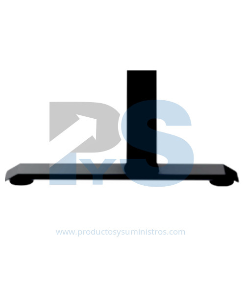 Escritorio Regulable en Altura UP Ensamblado Color Negro