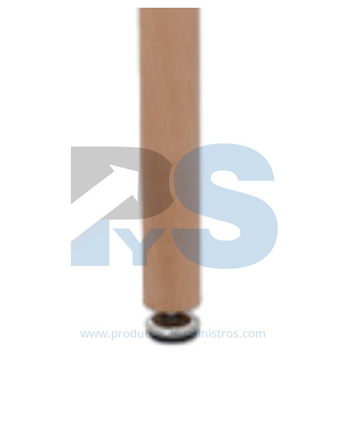 Mesa LOLA Circular MDF Sin Ensamblar