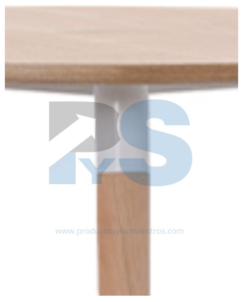 Mesa LOLA Circular MDF Sin Ensamblar