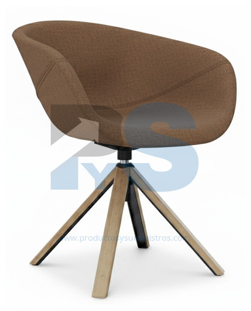 Silla Mara Poltrona Base Koval Tapizado 1