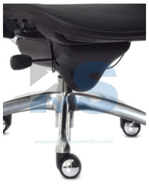 Silla Ergomesh en Malla con Cabecero GRIS ENSAMBLADA 