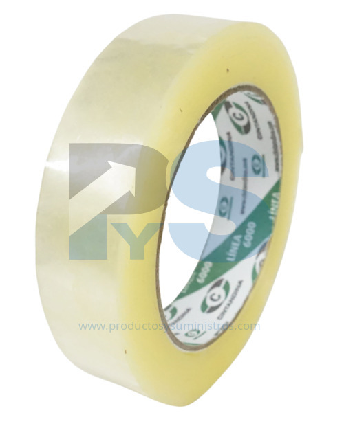 Cinta Transparente Cintandina 24 mm (1") x 50 Metros