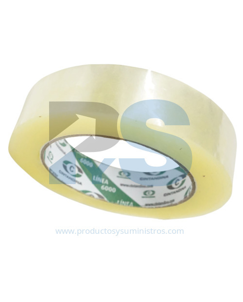 Cinta Transparente Cintandina 24 mm (1") x 50 Metros