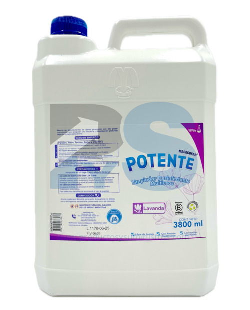 Limpiador Desinfectante Macecofar Lavanda x 3800 ml