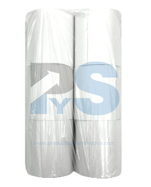 Rollo Térmico Impresora Pos 80 x 60 m x 6 Uds