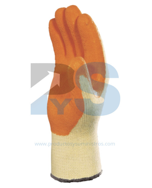 Guante Poliéster con Impregnación de Látex Delta Plus VE730