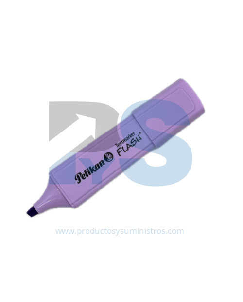 Resaltador Pastel Lavanda Flash PELIKAN x Unidad