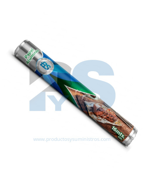 Papel Aluminio Blue Suppliers x 16 m