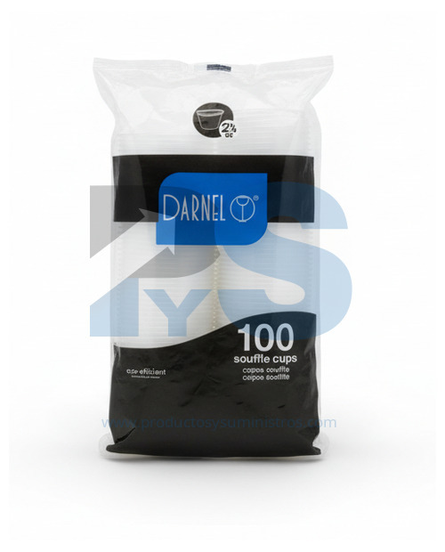 Copa Soufflé 2.5 Oz x 100 Uds
