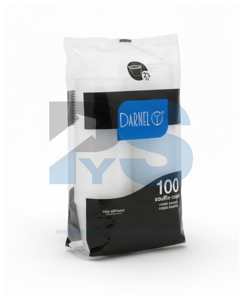 Copa Soufflé 2.5 Oz x 100 Uds
