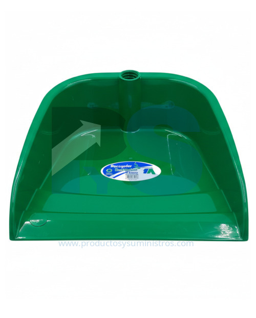 Recogedor Plastico Sin Banda Verde SIN MANGO