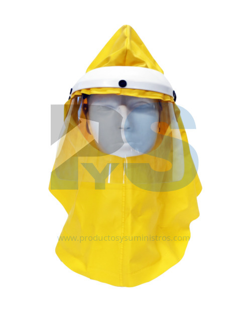 Careta Fuminigación Amarilla con Visor Delta Plus WCOASP3511