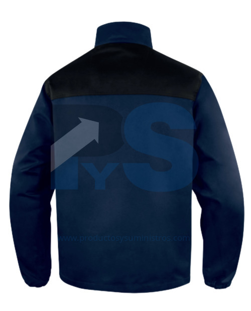 Chaqueta Tejida en  Poliéster y Algodón AZUL Talla S Delta Plus M1VE2