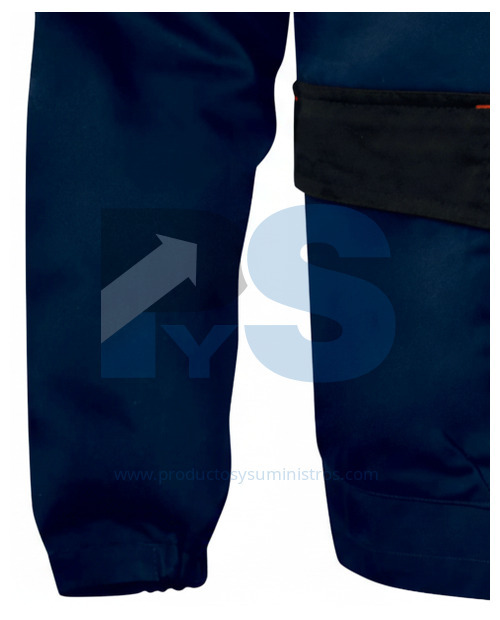 Chaqueta Tejida en Poliéster y Algodón AZUL Talla M Delta Plus M1VE2