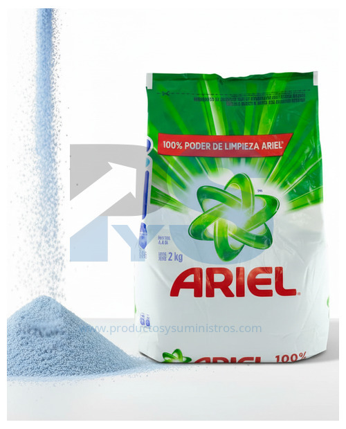 Detergente en Polvo Ariel x 2000g