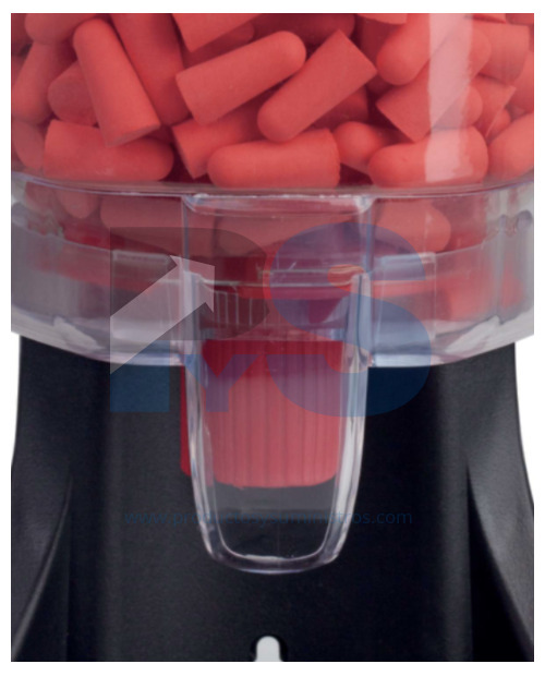 Dispensador con Recambio para Tapones Auditivos de Espuma Delta Plus CONIC DISPLAY