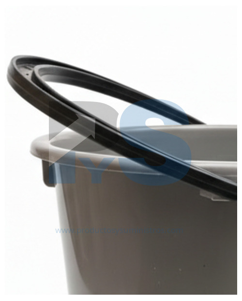 Balde 12 Litros Aforado Gris