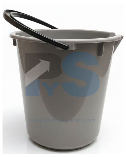 Balde 13 Litros Aforado Gris