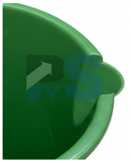 Balde 12 Litros Aforado Verde