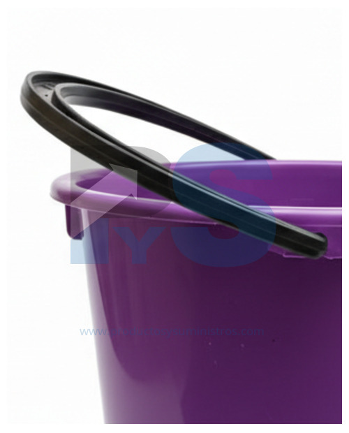 Balde 12 Litros Aforado Morado