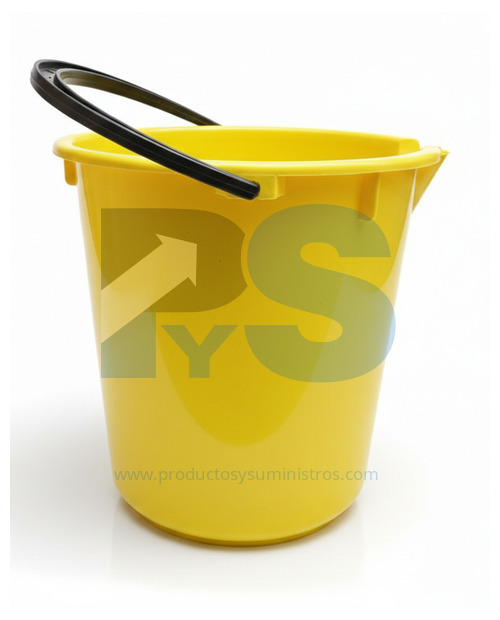 Balde 12 Litros Aforado Amarillo