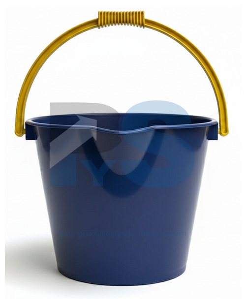 Balde 10 Litros Aforado Azul