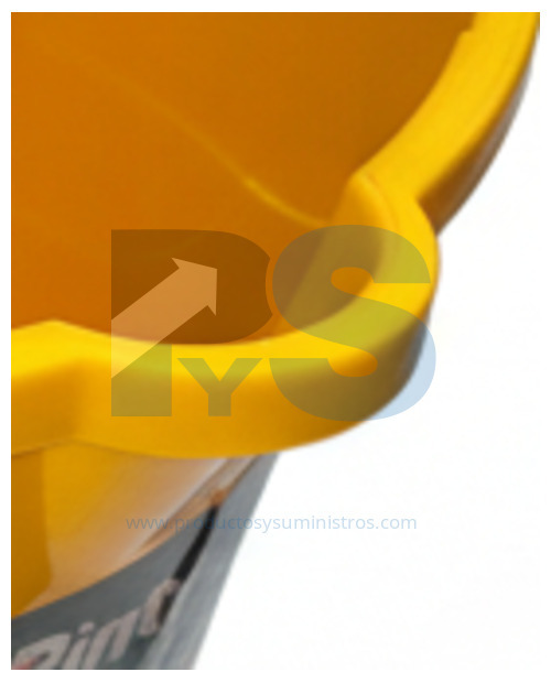 Balde con Exprimidor 12 Litros Fuller Amarillo