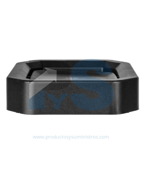 Papelera Material Recuperado Vaiven Negra Estra 53 L