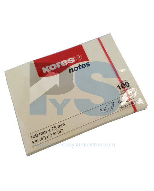 Post-it 100x75 Kores-Grande