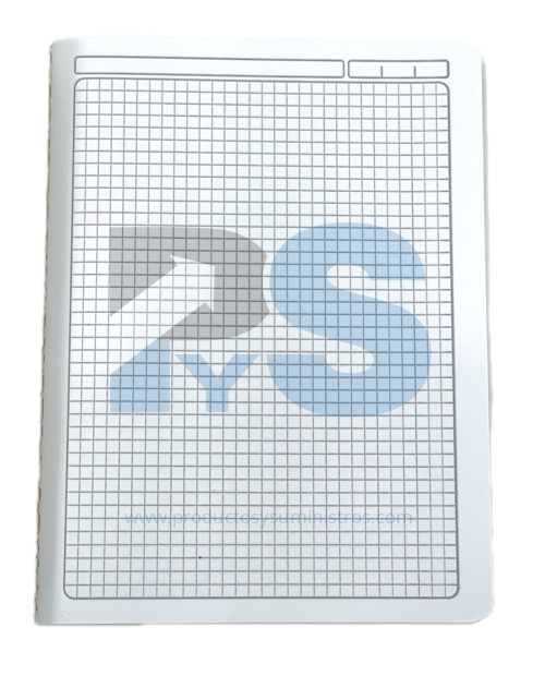 Cuaderno Cosido Cuadriculado Grande Femenino x 100 Hojas