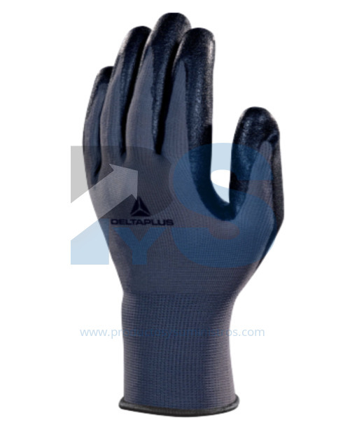 Guante en Poliester con Impregnación en Nitrilo VE722NO Talla 10