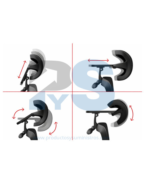 Silla Tessa Precidencial con Brazos 4D y Cabecero Ergonómico ENSAMBLADA