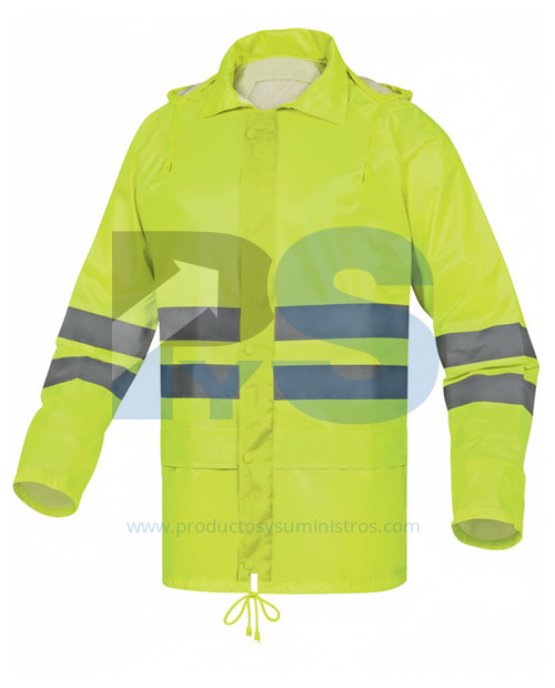 Conjunto de Lluvia Amarillo de Poliéster/PVC - Delta Plus EN400LVJAGT Talla L