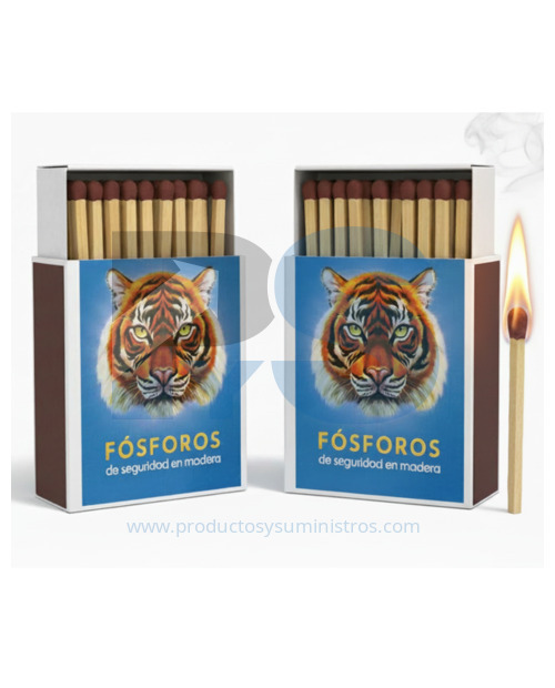 Fósforos en Madera x 2 Cajas