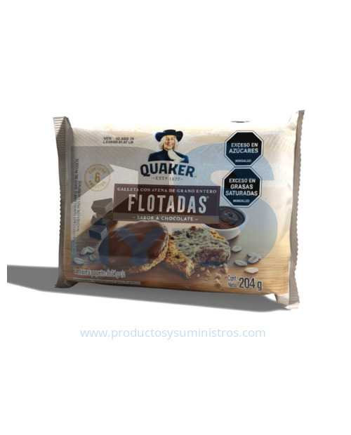 Galleta Quaker Chocolate x 6 Paquetes