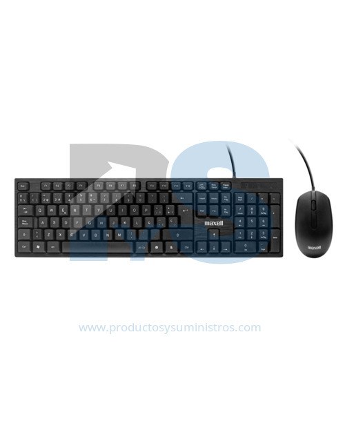 Combo Teclado + Mouse USB Maxell 