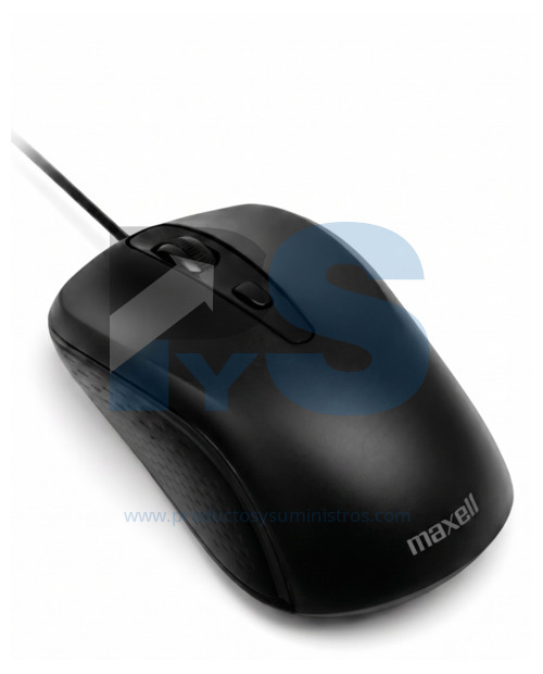 Mouse Optico USB Maxell Negro