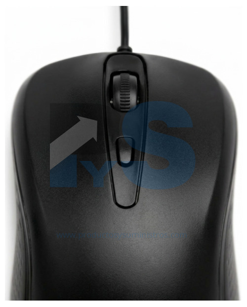 Mouse Optico USB Maxell Negro
