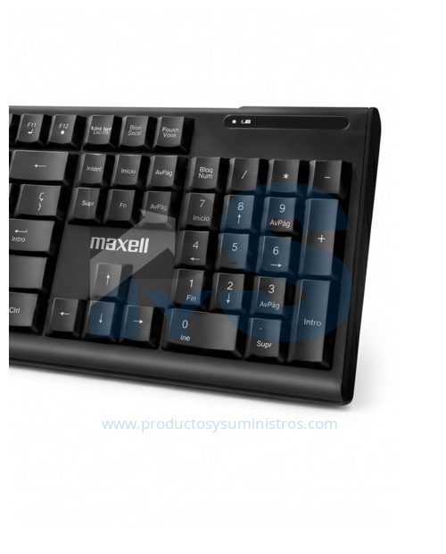 Combo Teclado + Mouse Inalambrico Maxell
