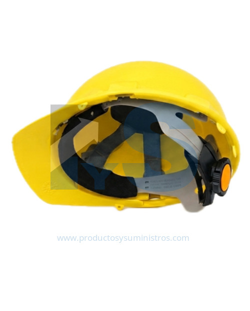 Casco Dieléctrico Amarillo Tipo 1 Ratchet 6 Apoyos Stone