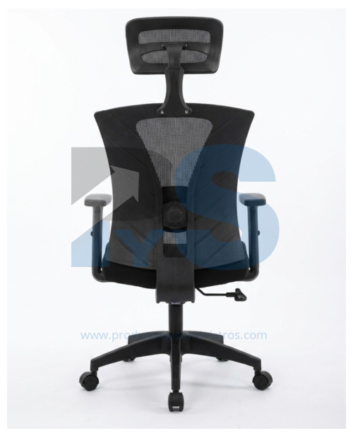 Silla Presidente Shanghai Basculante con Brazos Regulables y Base de Nylon