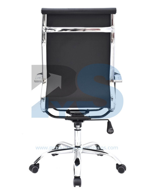 Sillón Presidente Boss RT Cuero Sintético Mecanismo Basculante Base Cromada