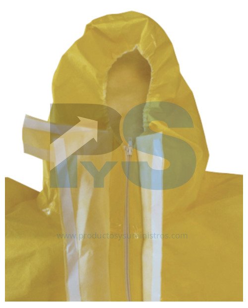 Overol con Capucha Elástica 3 Partes No Tejido DT300Y